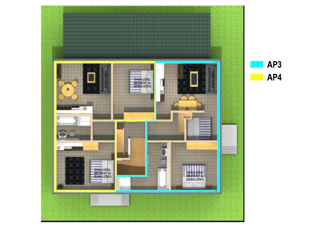 Apartmány Pod Sjezdovkou Abertamy Exteriér fotografie
